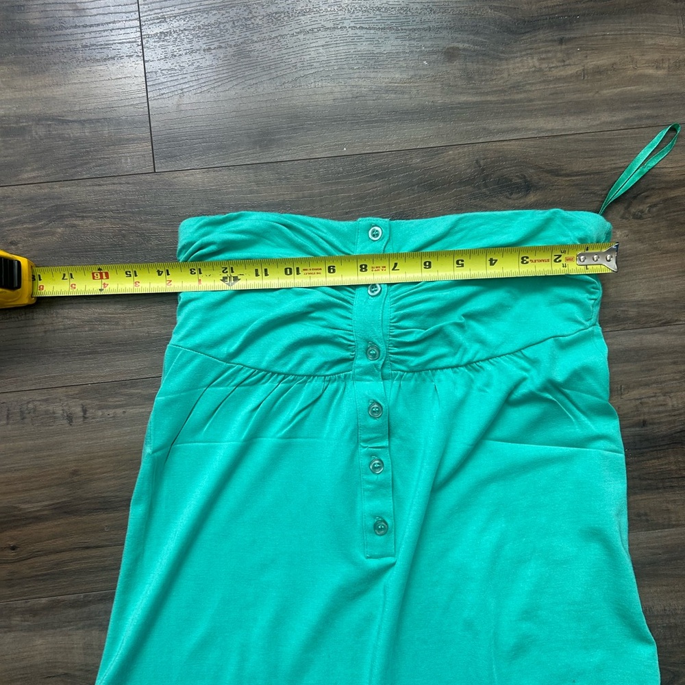 Garage Turquoise Sleeveless Dress - Picture 5 of 5
